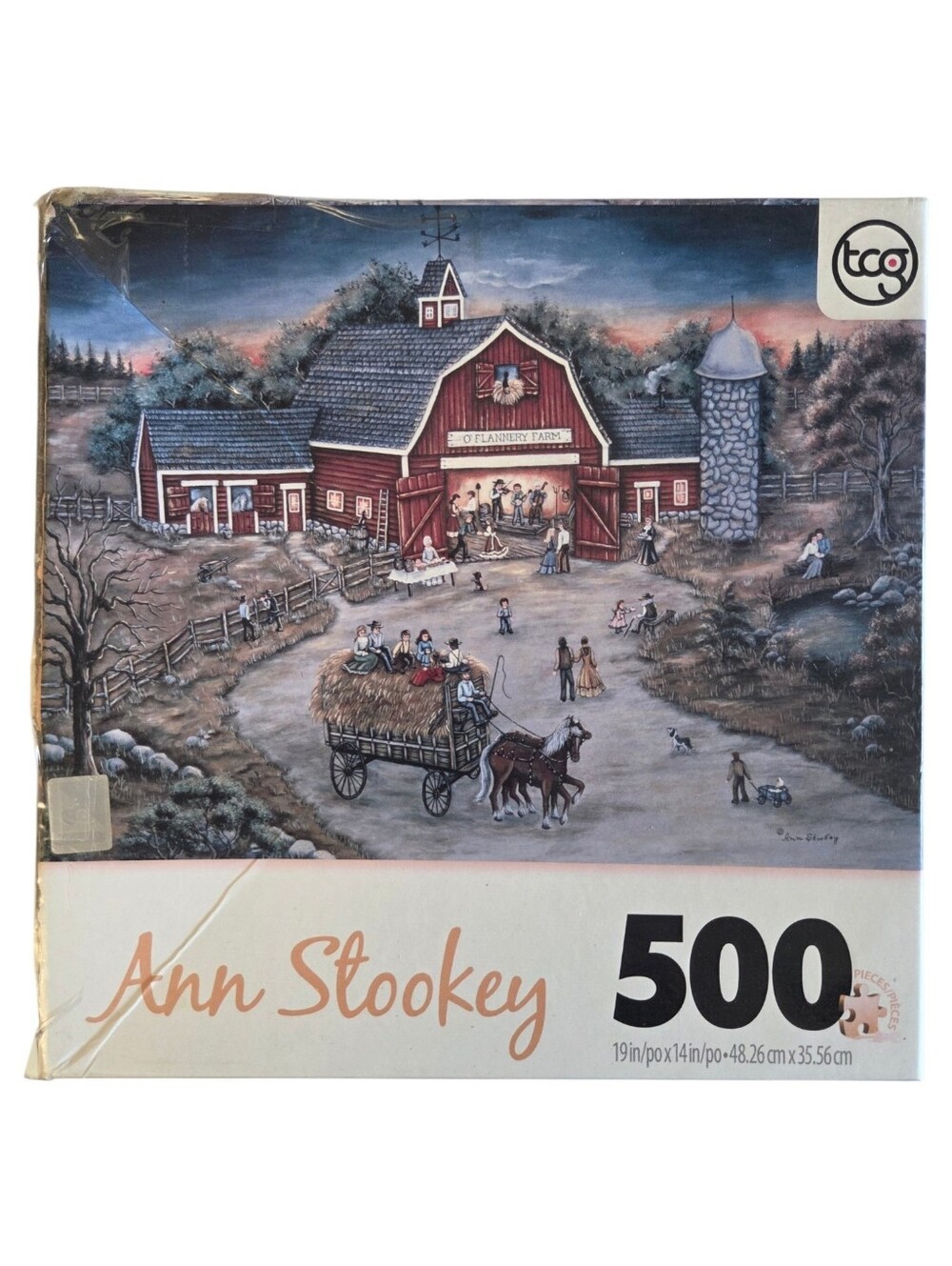 Barn Dance At O'Flannery - Ann Stookey 500 Piece Jigsaw Puzzle